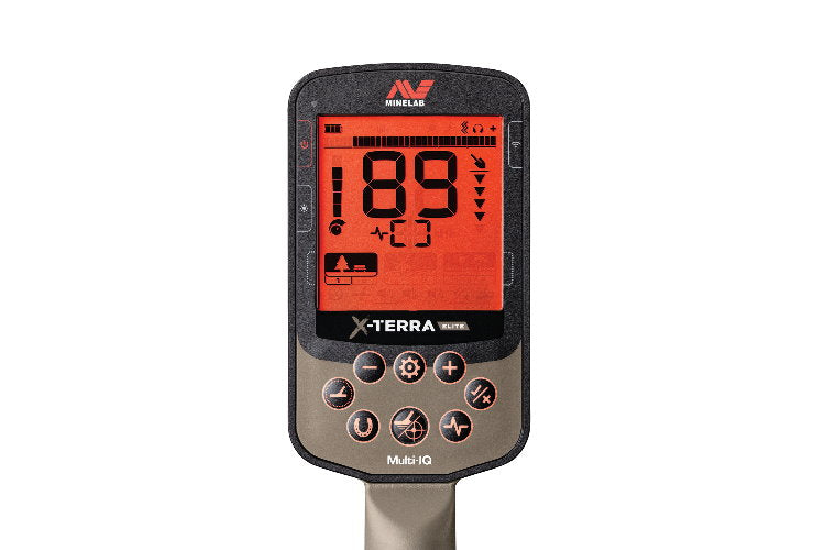 Metalldetektor Minelab X-Terra Elite Expeditionspaket (mit 2 Suchspulen und Funkkopfhörer) sowie Pinpointer Pro-Find 40